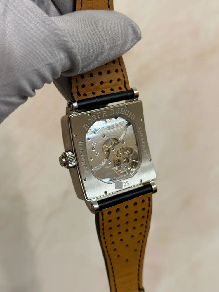 Roger Dubuis Golden Square Tourbillon White Gold LE 28 pcs